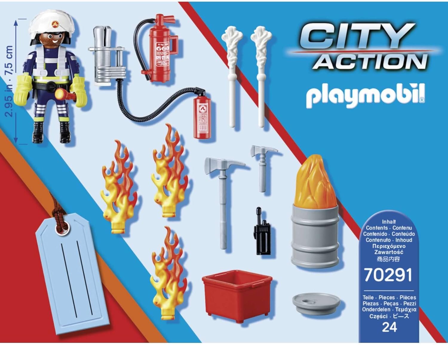 Playmobil - City Action Fire Rescue Gift Set - Image 2