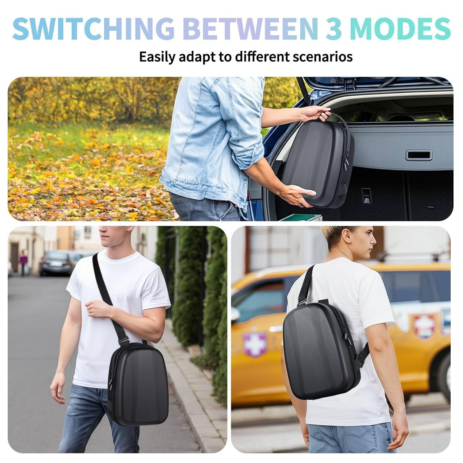 FOREGOER Hard Carrying Case for Meta Quest 3/3S/Oculus Quest 2, Large Space Compatible with BOBOVR S3 Pro/M3 Pro/Kiwi Design Battery Head Strap and All Accessories, Ideal for Travel and Home Storage - Image 6