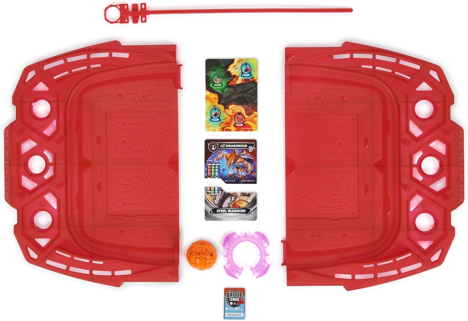 Bakugan Brawl Zone Compact Playset with Special Attack Dragonoid, Customizable Action Figure, Trading Cards, Kids Toys for Boys and Girls 6 and up - Image 5