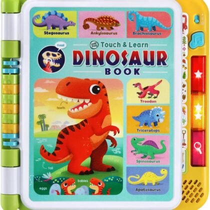 LeapFrog Touch and Learn Dinosaur Book