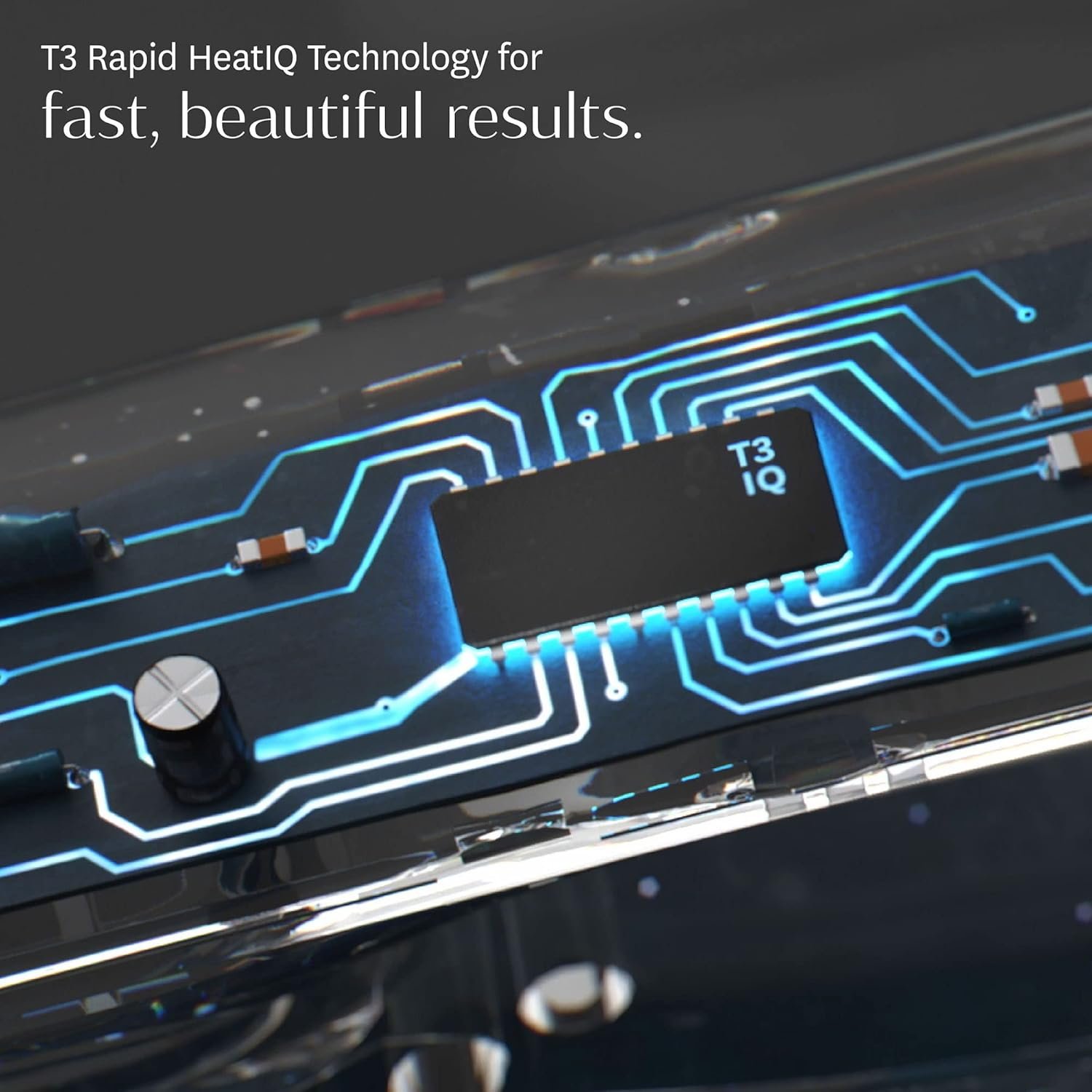 T3 Smooth ID 1” Flat Iron with Touch Interface - Digital Ceramic Flat Iron with Interactive HeatID Technology for Automatic Heat Setting Personalization - Image 7
