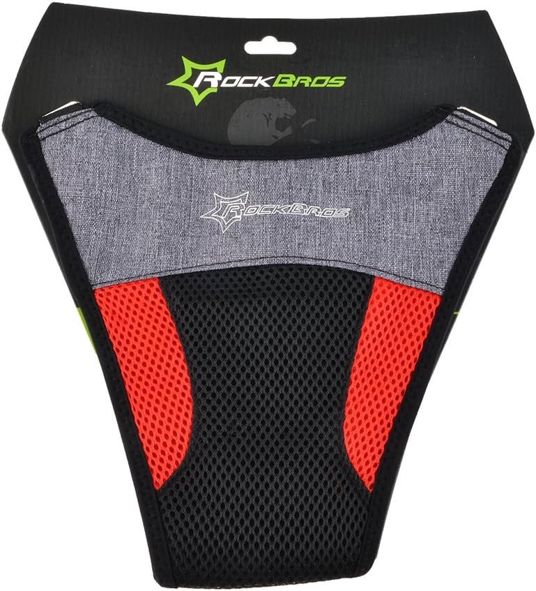 ROCKBROS Bicycle Trainer Sweat Net Frame Guard Absorbs Sweat Black Red - Image 5