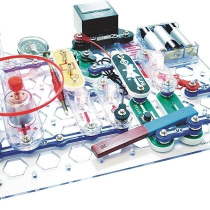 Snap Circuits STEM Electronics Discovery Kit | Explore Magnetism & Electronics | Ages 8+ | 85+ Hands-On Projects