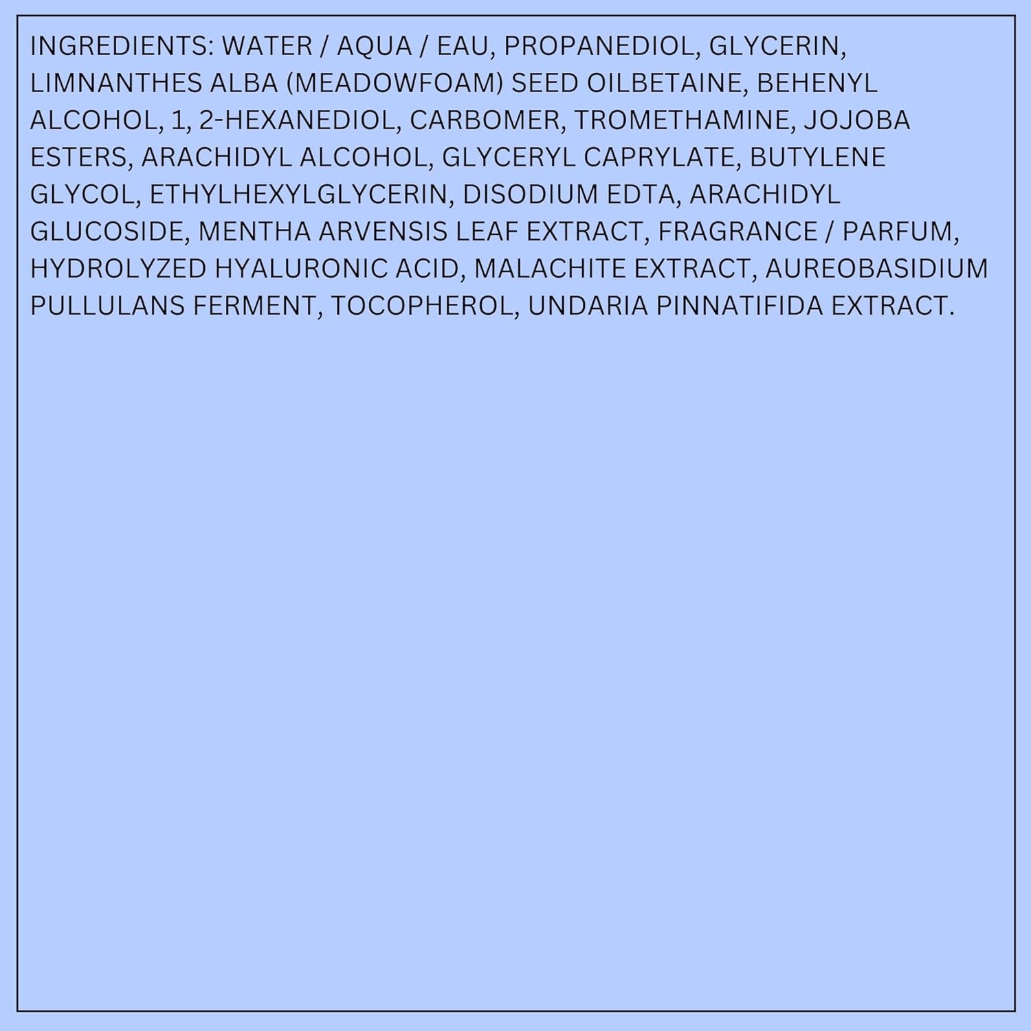 LANEIGE Water Bank Blue Hyaluronic Gel Moisturizer: Lightweight Hydrating Face Gel with Mint Extract, Hypoallergenic & Dermatologist-Tested - Image 12