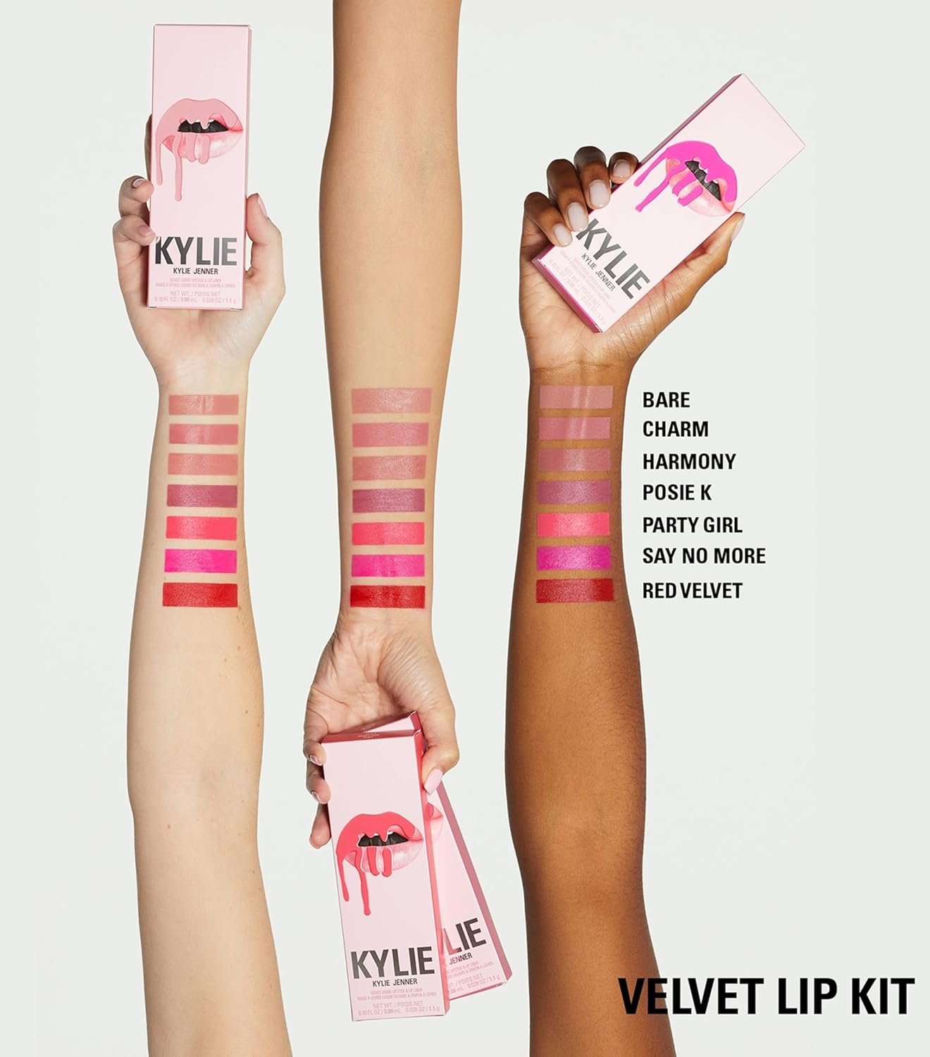Kylie Jenner Cosmetics Lip Kit -(Bare) Liquid Lipstick And Lip Liner Matte - Image 5