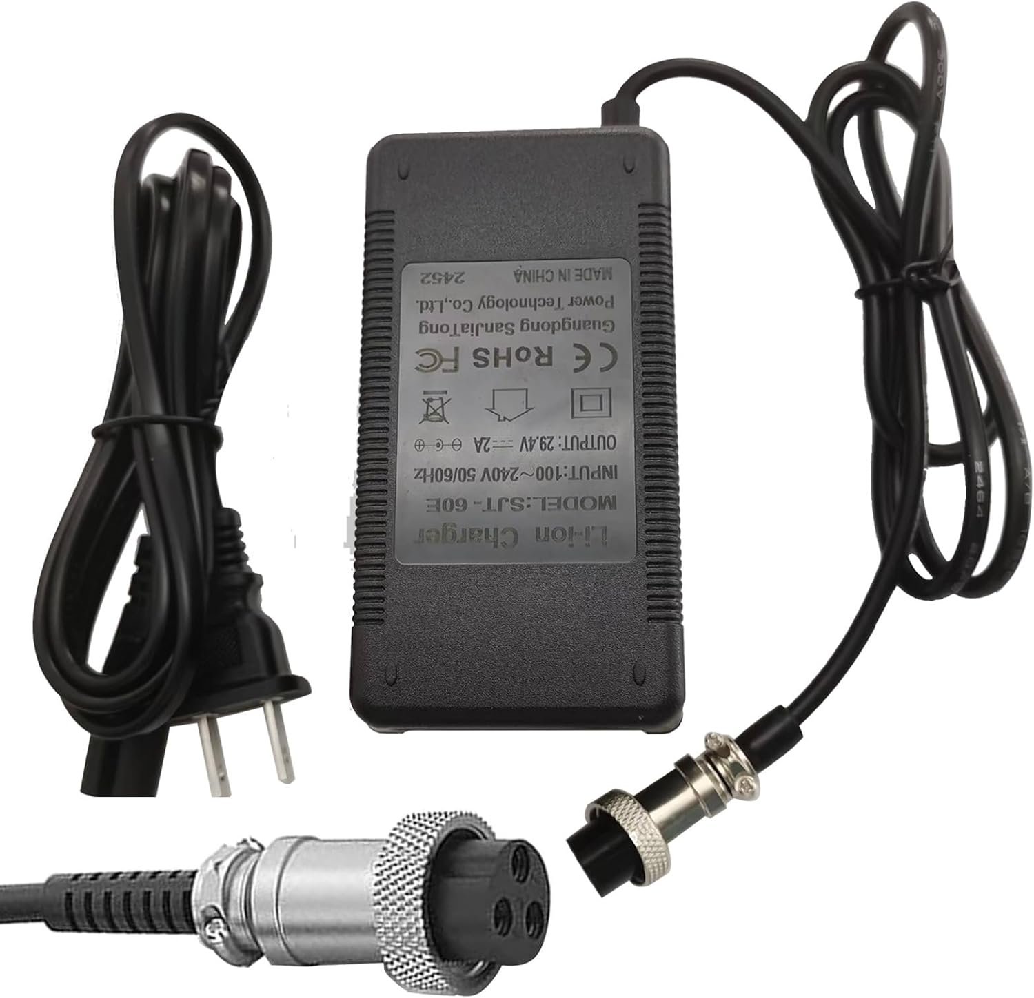 24V(29.4V max) Charger for Razor MX350 Charger Scooter, Crazy Cart, Dirt Quad ATV, Pocket Mod, Motorcycle, MX400 Dirt Rocket, E300, E200, E100, Moped, Go Kart Battery Cargador