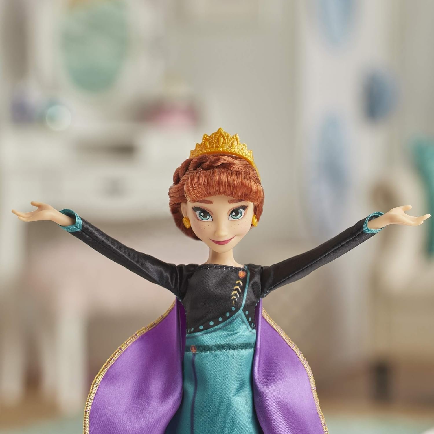 Disney Frozen Musical Adventure Anna Singing Doll, Sings Some Things Never Change Song from 2 Movie, Anna Toy for Kids - Image 6