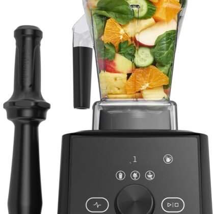 Vitamix Ascent X3 Blender with Three Blending Programs, Self-Cleaning Program, Professional-Grade Blender for Smoothies, Soups and More, Stainless-Steel Blades, 48 Oz Container, Shadow Black
