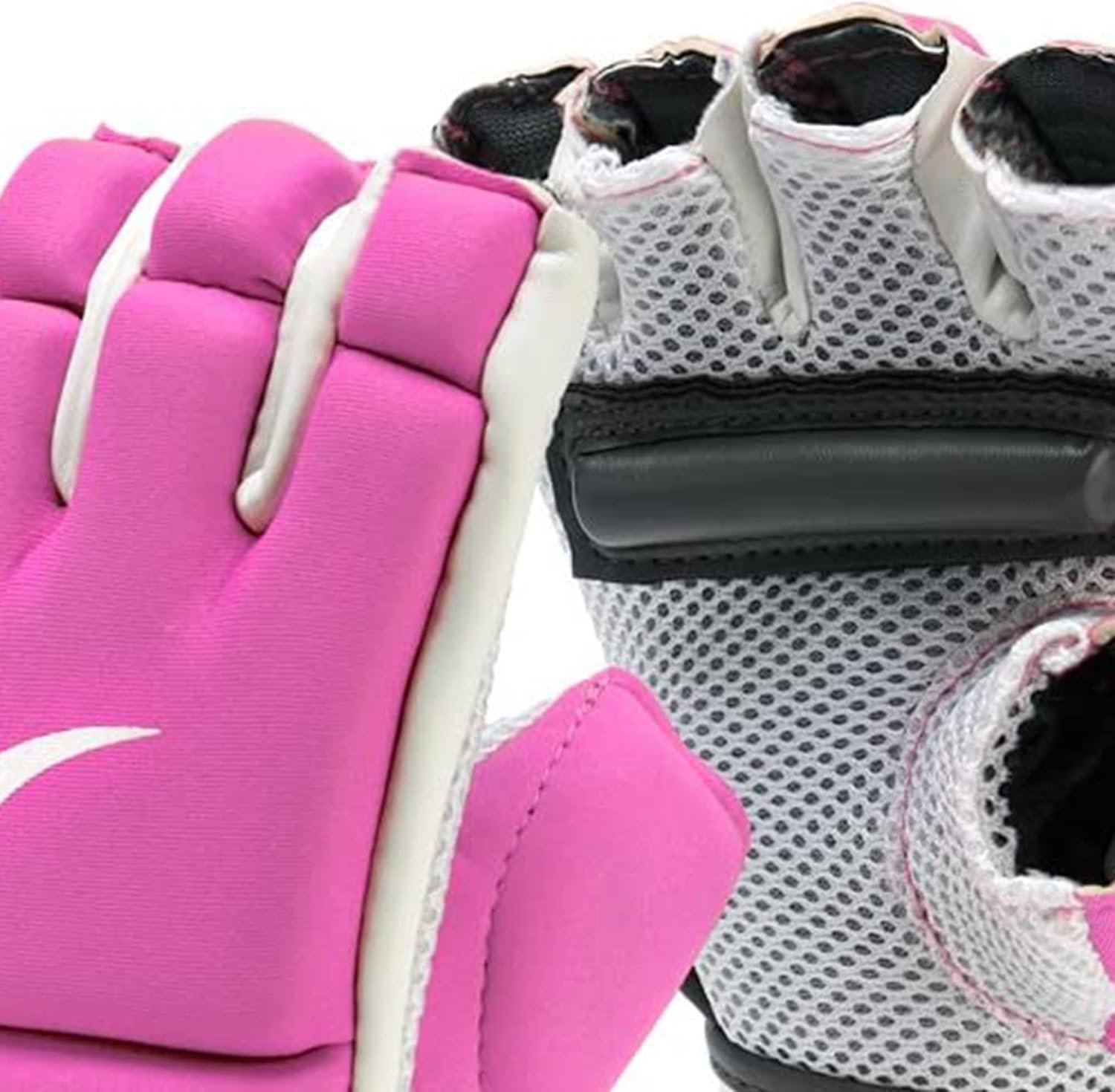 Everlast Evercool Breathable and Comfortable Full Wristwrap Support Neoprene MMA Kickboxing Gloves with Mesh Palm and Knuckle Padding - Image 3