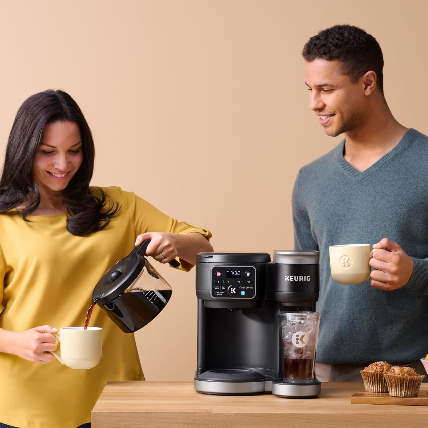 Keurig K-Duo Hot & Iced Single Serve & Carafe Coffee Maker – MultiStream Technology, 72oz Reservoir, Ideal for Holiday Hosting & Gift Giving (Gen 2) - Image 18