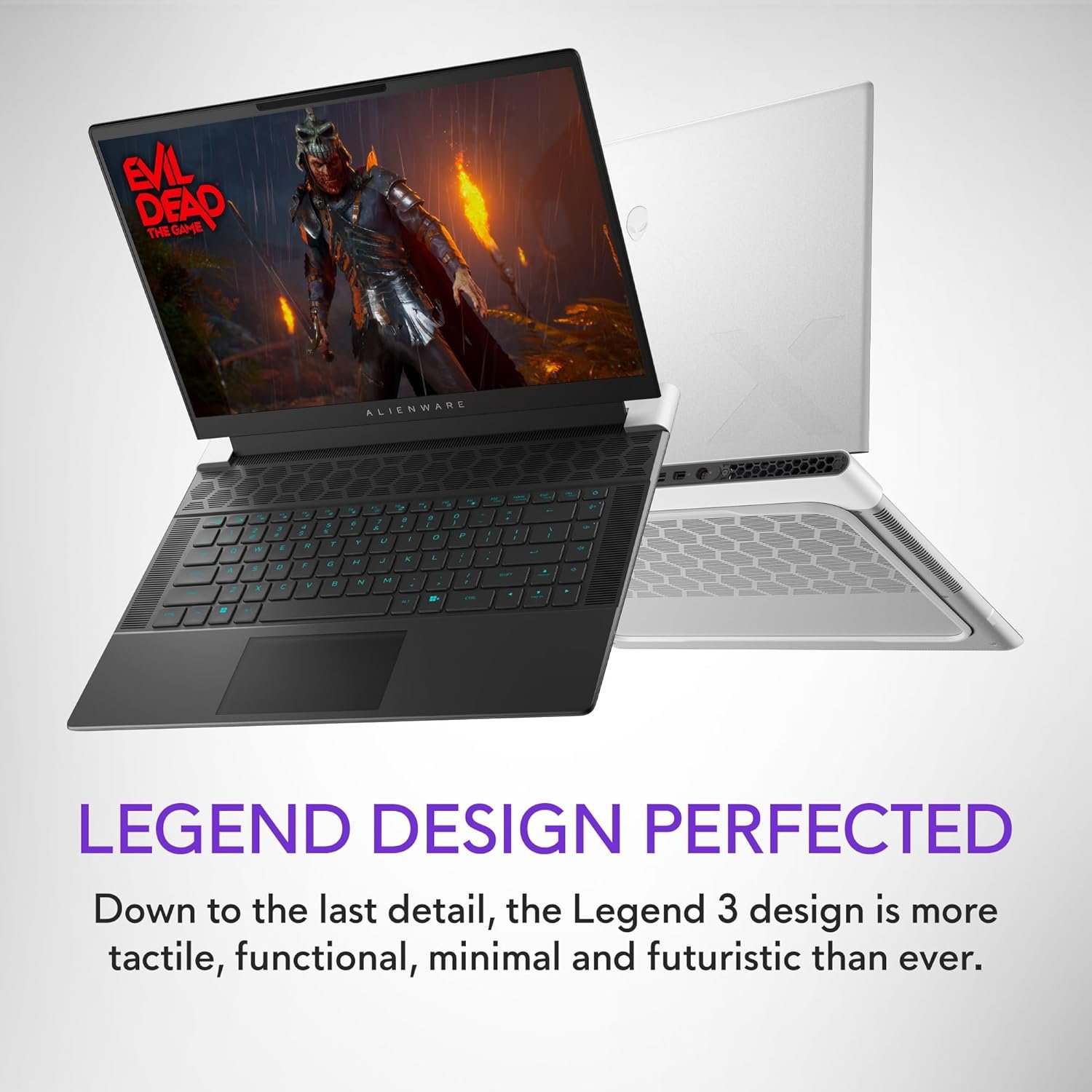 Alienware X16 R2 Gaming Laptop - 16-inch QHD+ 240Hz 3ms Display, Intel Core Ultra 7-155H, 16GB LPDDR5X RAM, 1TB SSD, NVIDIA GeForce RTX 4070 8GB GDDR6, Windows 11 Home, Onsite Service - Lunar Silver - Image 5