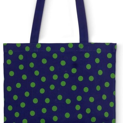 kate spade new york Cute Canvas Tote Bag for Women, Canvas Beach Bag, Tote with Pocket, Sonnet Dot