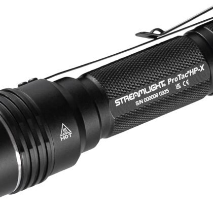 Streamlight 89022 ProTac HP-X USB 800-Lumen 105000 Candela Rechargeable High Performance Multi-Functional Tactical Flashlight, Black