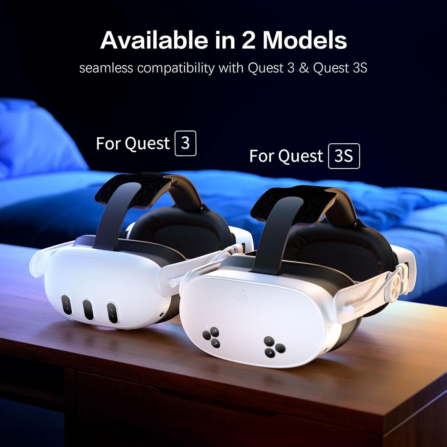 Head Strap for Oculus Meta Quest 3/3S with Battery, Adjustable VR Accessories with One-Click Fit, Rear Cushion Dial, 2–4H Playtime, VR Head Strap Reduce Facial Stress for Gaming Comfort - Image 8