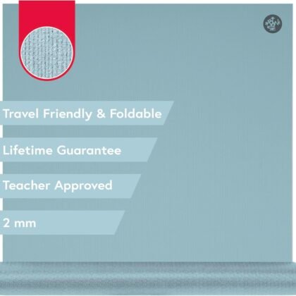 Manduka PRO Travel Yoga Mat - 2mm | Foldable & Travel Friendly | Lifetime Durability | Teacher Approved | Hygienic Construction
