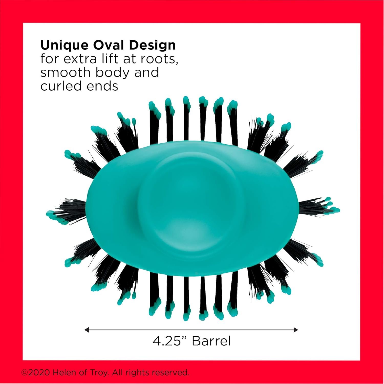 REVLON One Step Hair Dryer And Volumizer Hot Air Brush, Turquoise Volumizer, 1 Count - Image 3