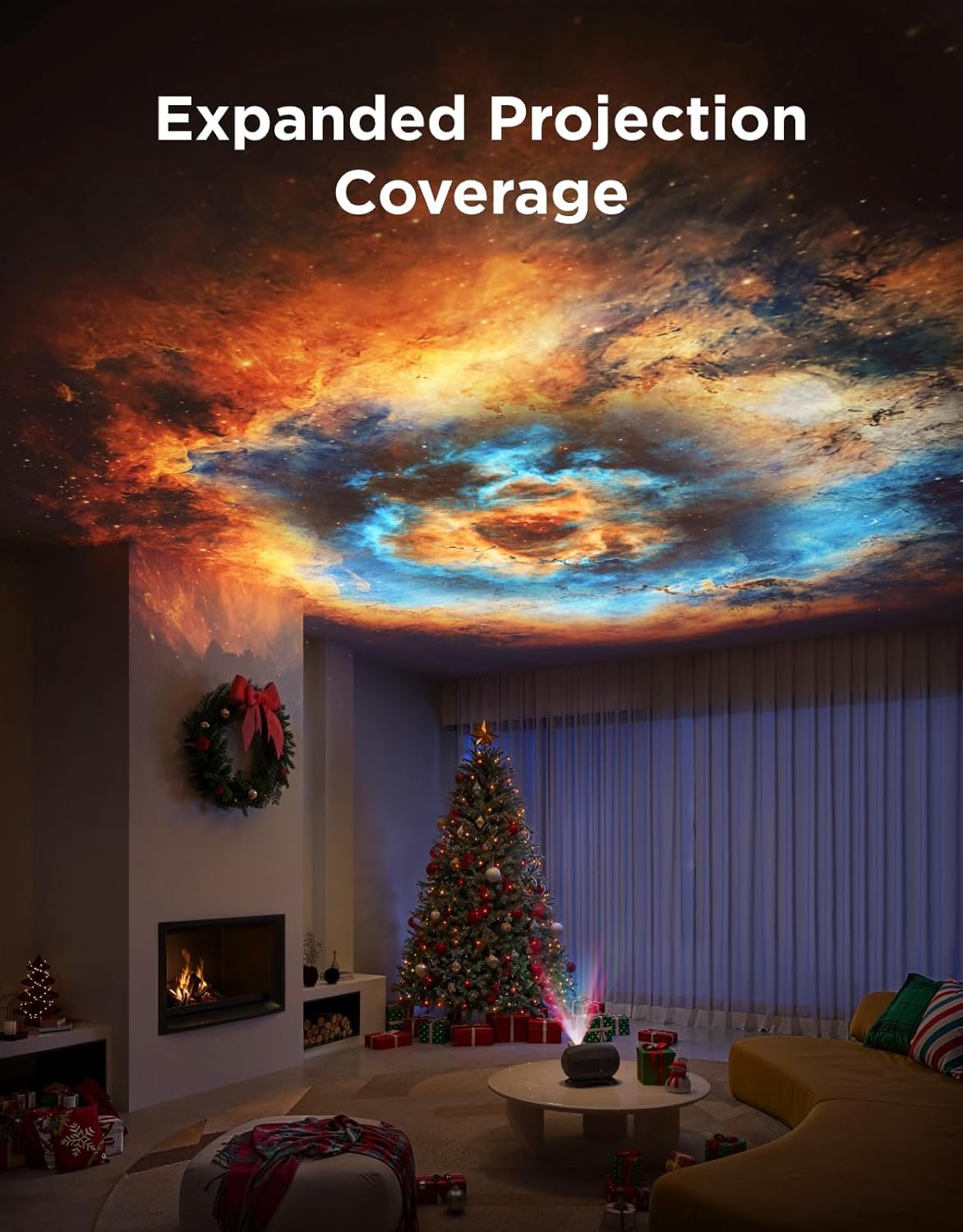 Govee Galaxy Light Star Projector 2 Pro, 4 Megapixel HD Lens, Planetarium Projector work with Matter, Night Light Projector with 20+ Preset Scenes, Star LED Lights Projector, Room Decor, Gift for Kids - Image 5