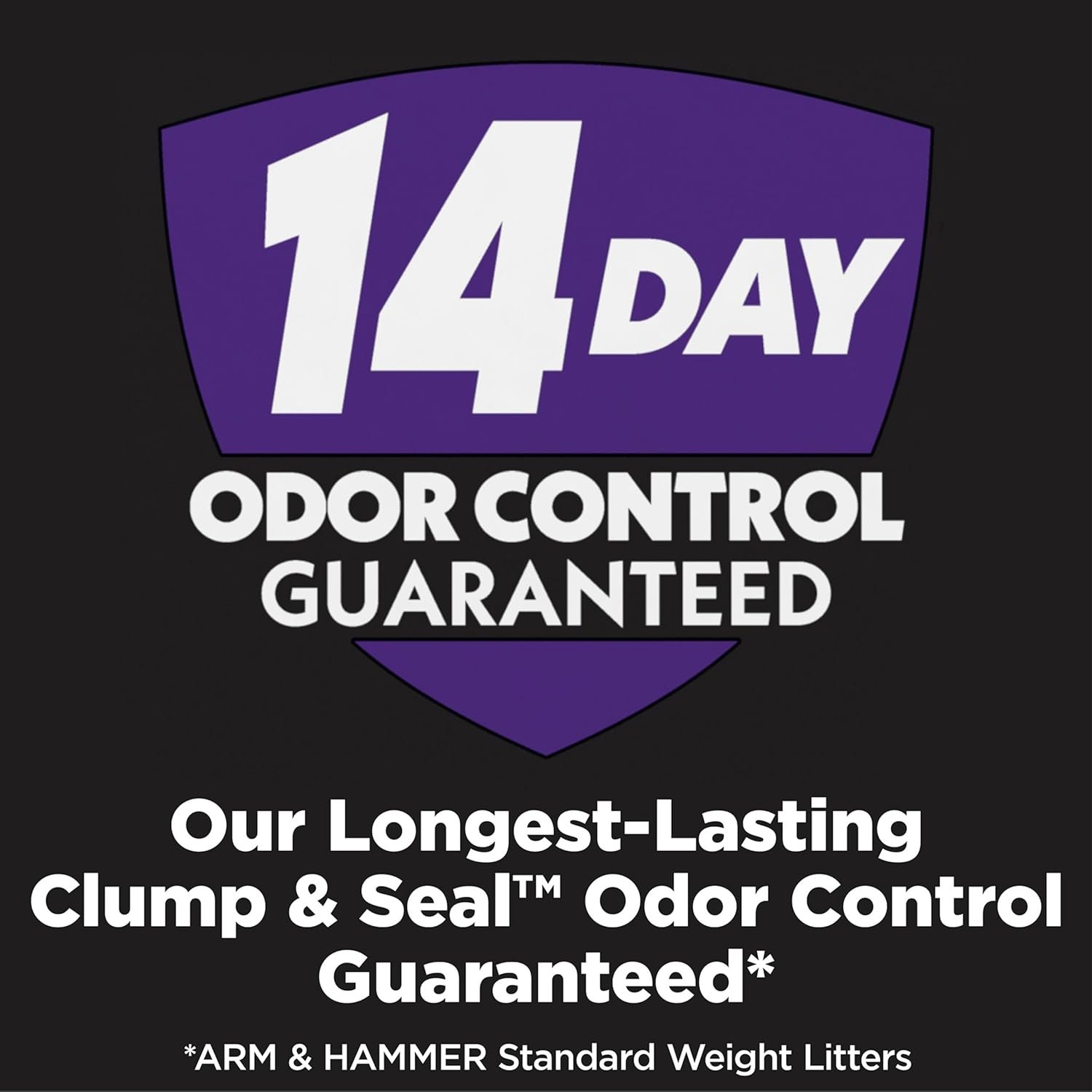 ARM & Hammer Clump & Seal Slide Platinum Multi-Cat Clumping Cat Litter, 14-Day Odor Control, EZ Clean Technology, 27.5 lbs – No Scrubbing, Powerful Odor Eliminator - Image 2