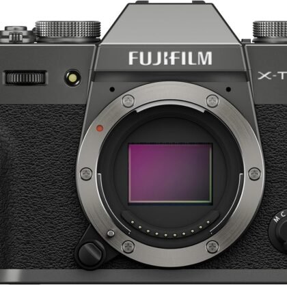 FUJIFILM X-T30 III Mirrorless Camera Body, Charcoal Silver