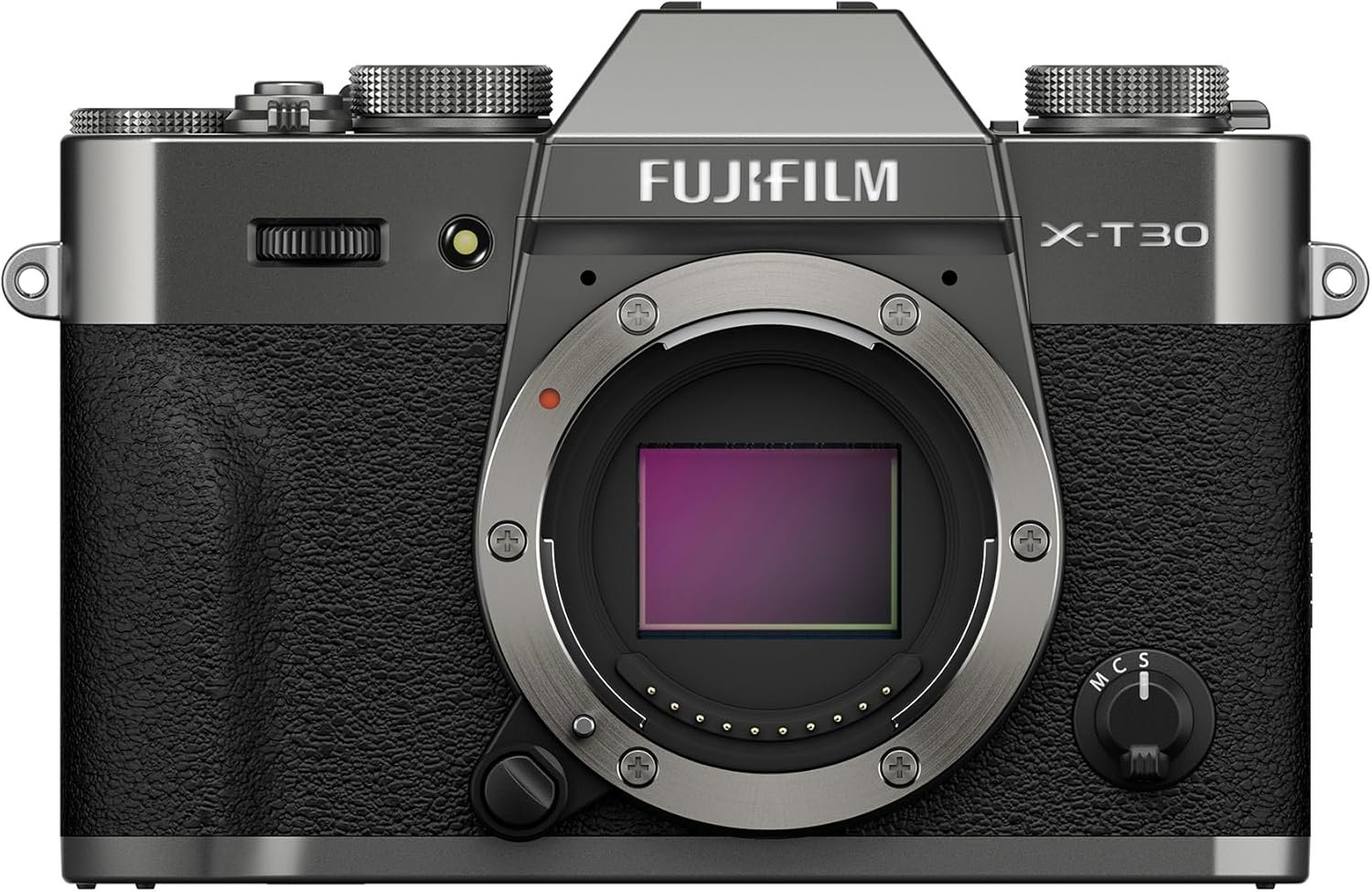 FUJIFILM X-T30 III Mirrorless Camera Body, Charcoal Silver