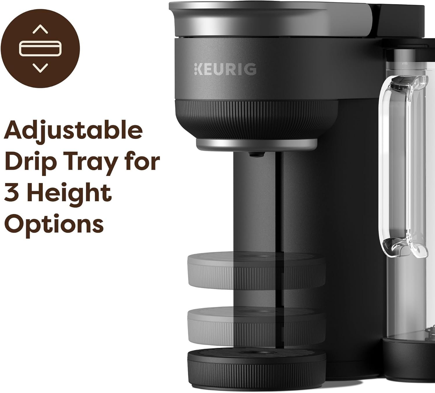 Keurig K-Crema Single Serve K-Cup Pod Coffee Maker, PressureInfusion & MultiStream Technology, Brews Crema-Topped Coffee, Espresso-Style Shots, Classic Coffee, Tea, Cocoa, 72 oz Removable Reservoir - Image 6