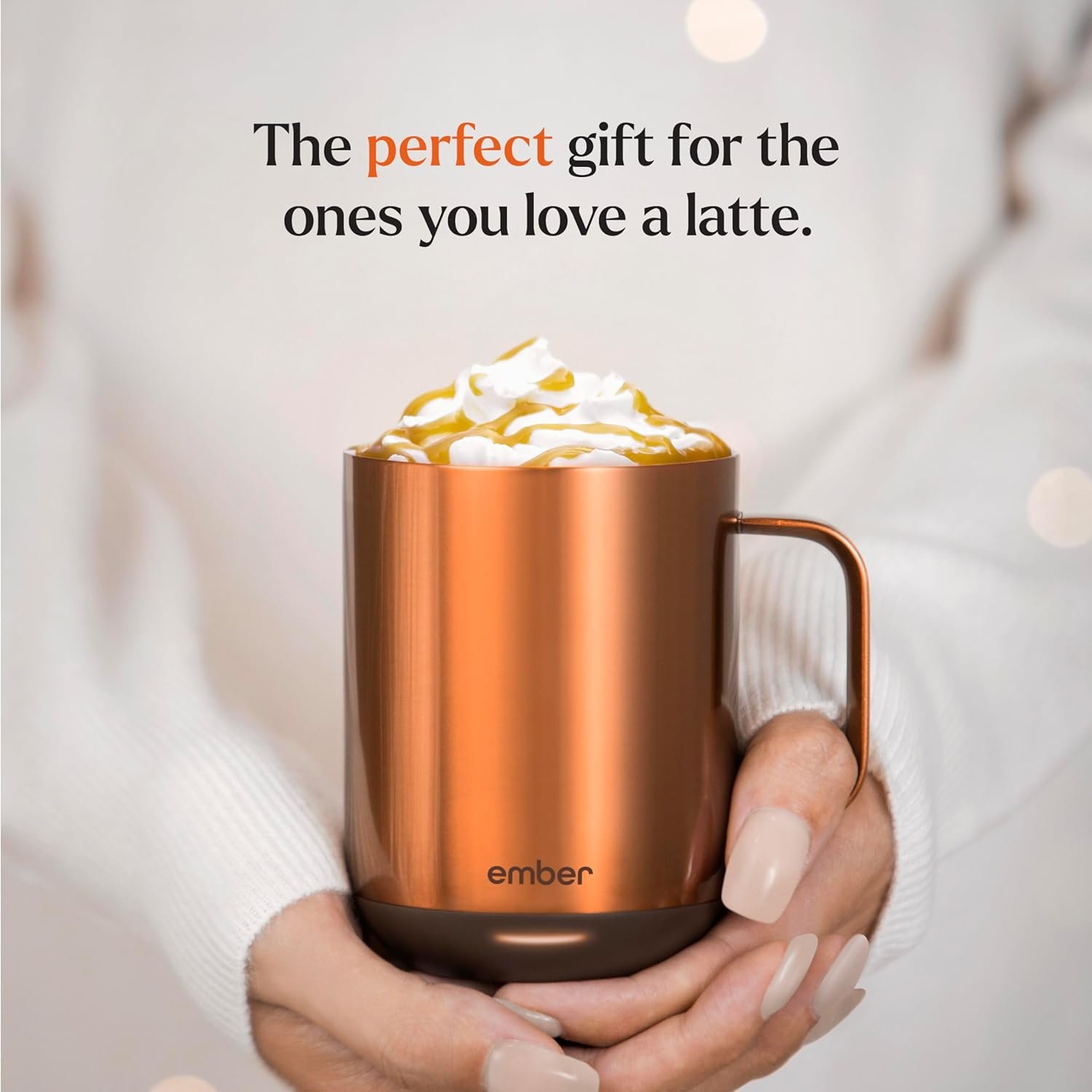 Ember Temperature Control Smart Mug 2, 10 Oz, App-Controlled Heated Coffee Mug with 80 Min Battery Life and Improved Design, Copper - Image 8