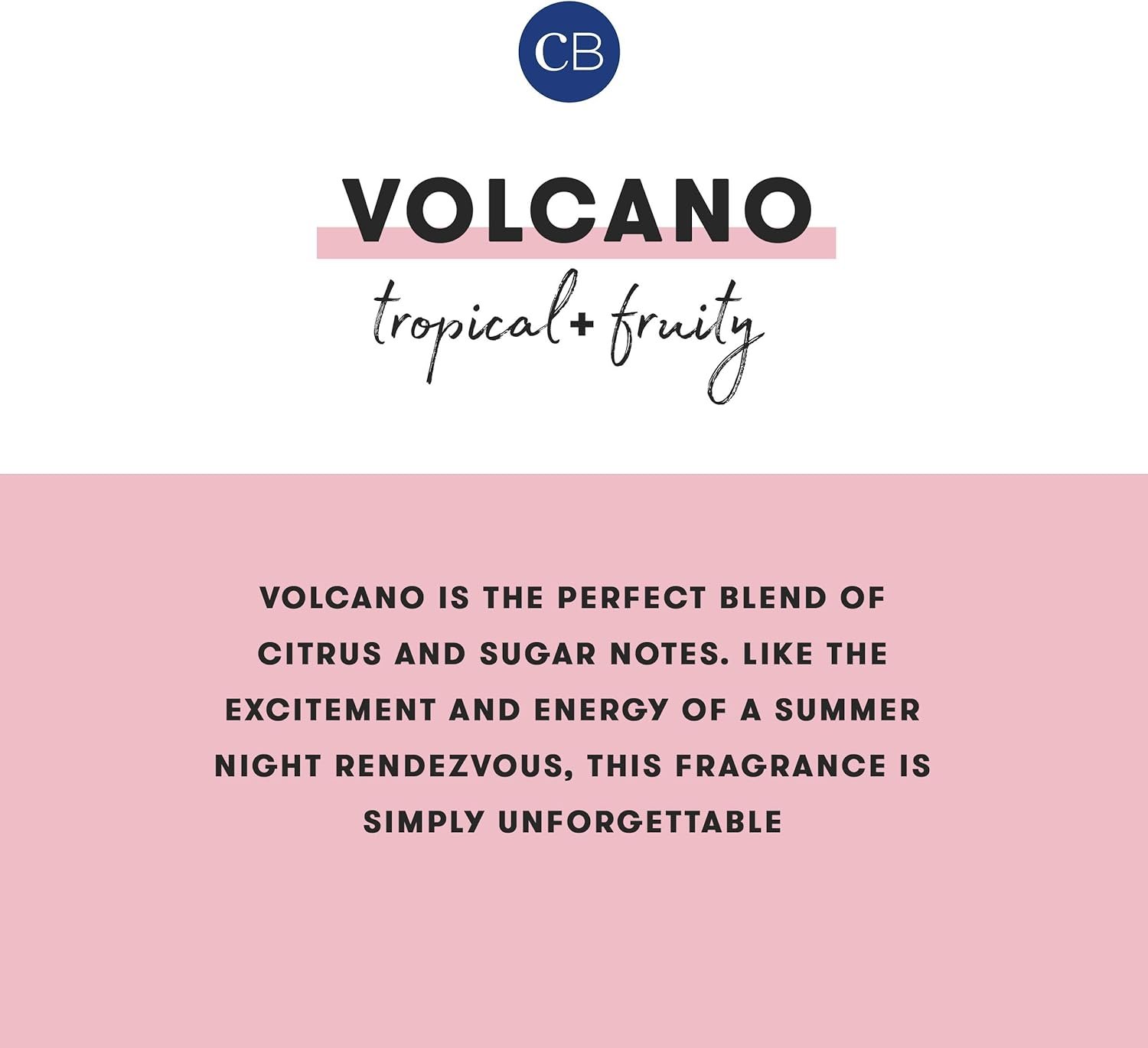 Capri Blue Volcano Scented Candles - Luxury Glass Jar Candles for Home Scented with Tropical Fruit & Sugared Citrus - Soy Wax Blend - Capri Blue Volcano - White Color (19 oz) - Image 3