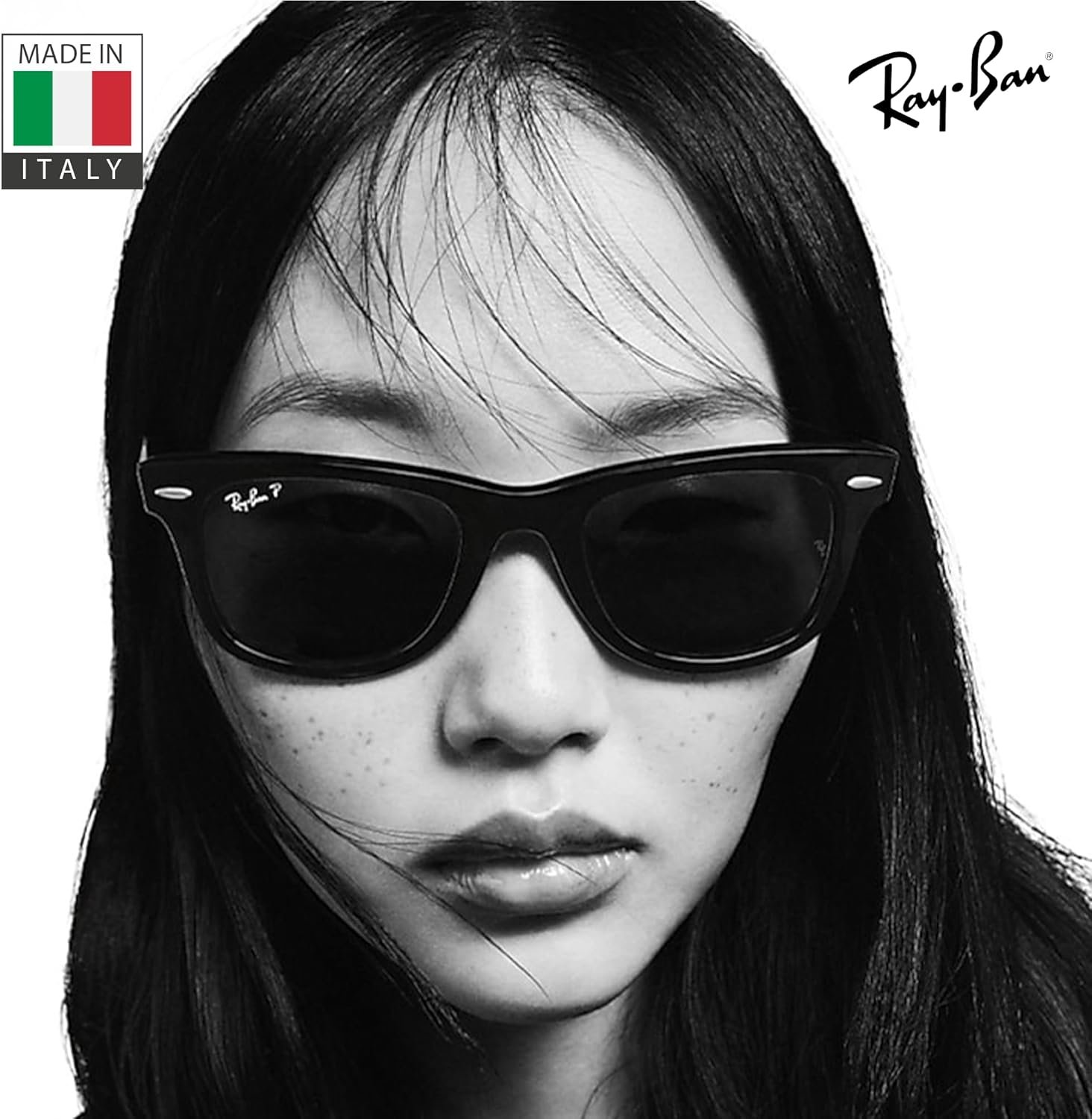 Ray-Ban RB2140 ORIGINAL WAYFARER CLASSIC Square Shaped Sunglasses for Men & Women with Official RAYBAN Eyewear Kit - Image 6
