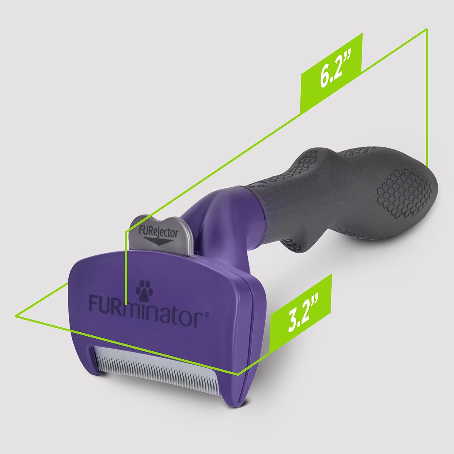 FURminator® deShedding Tool For Medium/Large Cats, Long Hair, Removes Loose Hair From Shedding - Image 9