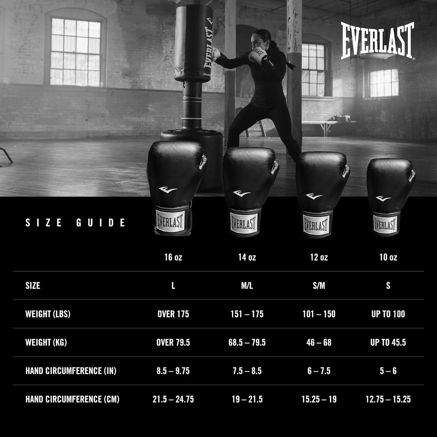 Everlast Prostyle 2 Youth Boxing Gloves, Entry Level Training Gloves for Men and Women, Secure Fit Hook and Loop Closure & Ventilation, Heavy Bag & Speedbag Training. - Image 6