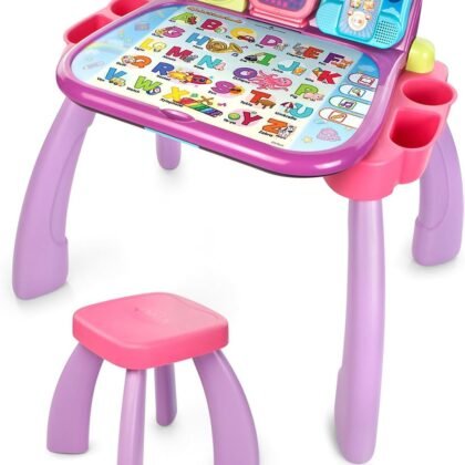 VTech Touch and Learn Activity Desk (Frustration Free Packaging), Purple