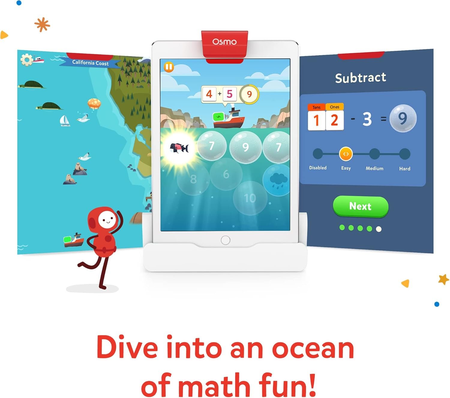Osmo Genius Numbers Starter Kit 2021 for iPad Tablet - Image 3