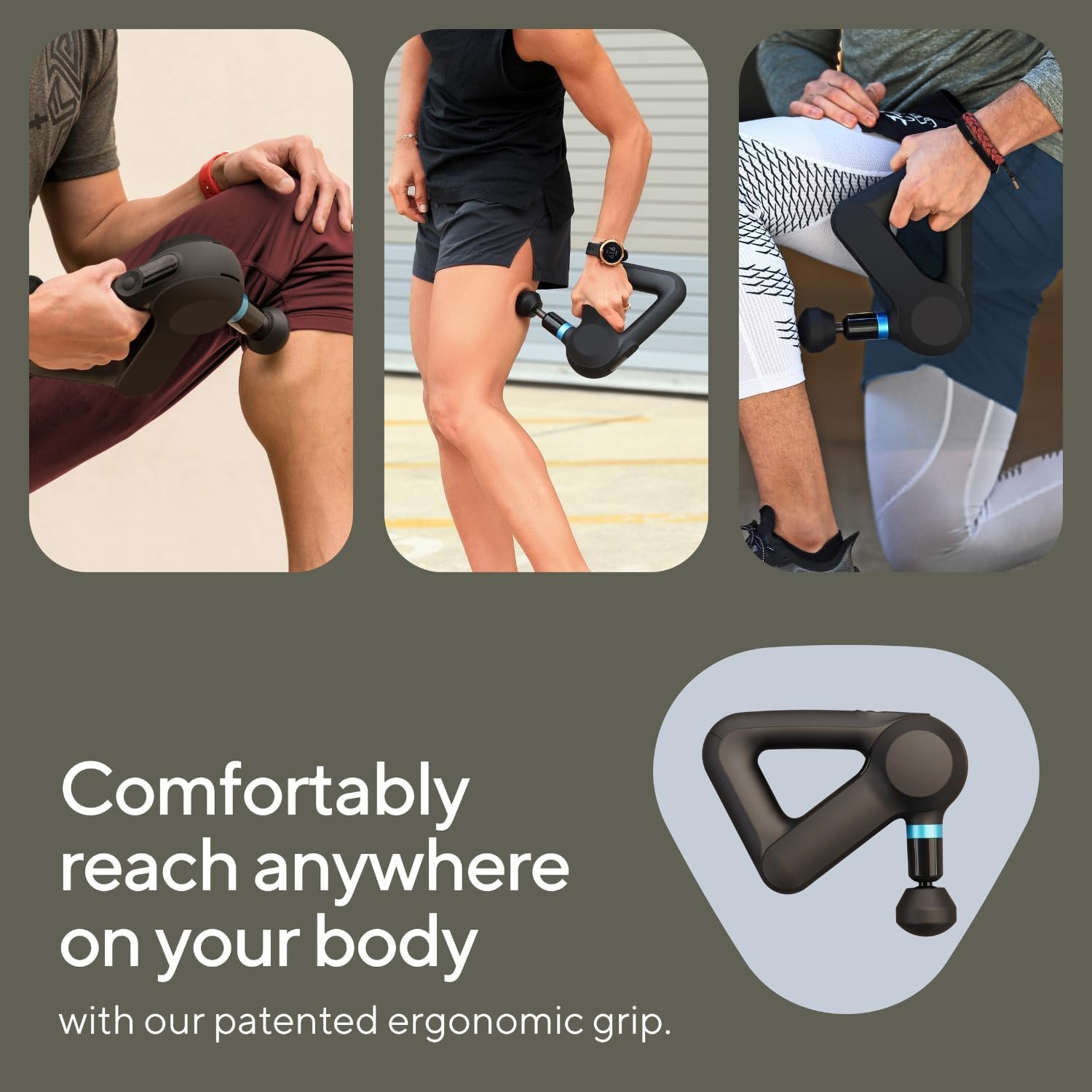 TheraGun Therabody Elite (5th Generation) - Handheld Deep Tissue Massage Gun - Bluetooth Enabled Percussion & Personal Massager for Pain Relief in Neck, Back, Leg, Hand, Shoulder and Foot - Image 6