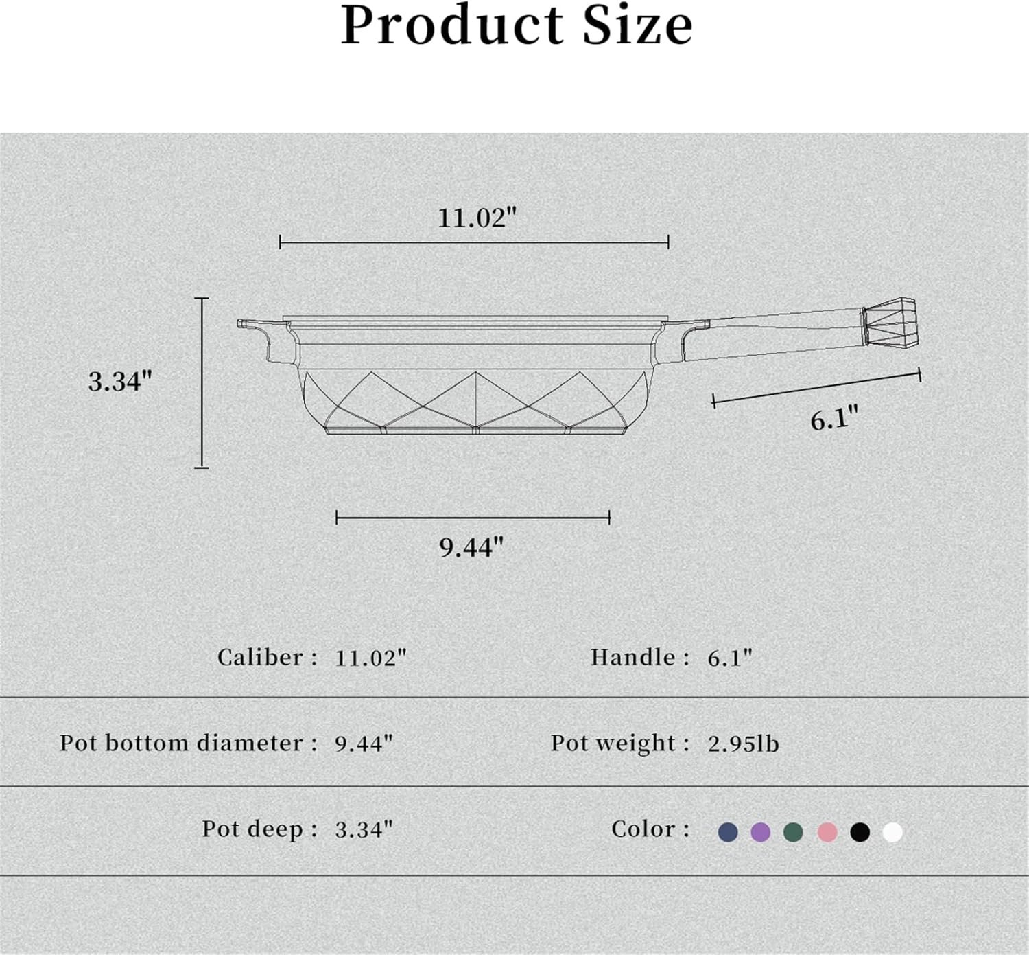TIBORANG 8 in 1 Multipurpose 11 Inch 5 Qt Frying Pans Nonstick with Lid,Steamed Grid,PFOA-Free,Dishwasher&Oven Safe,Works with All Stovetops (Purple) - Image 7