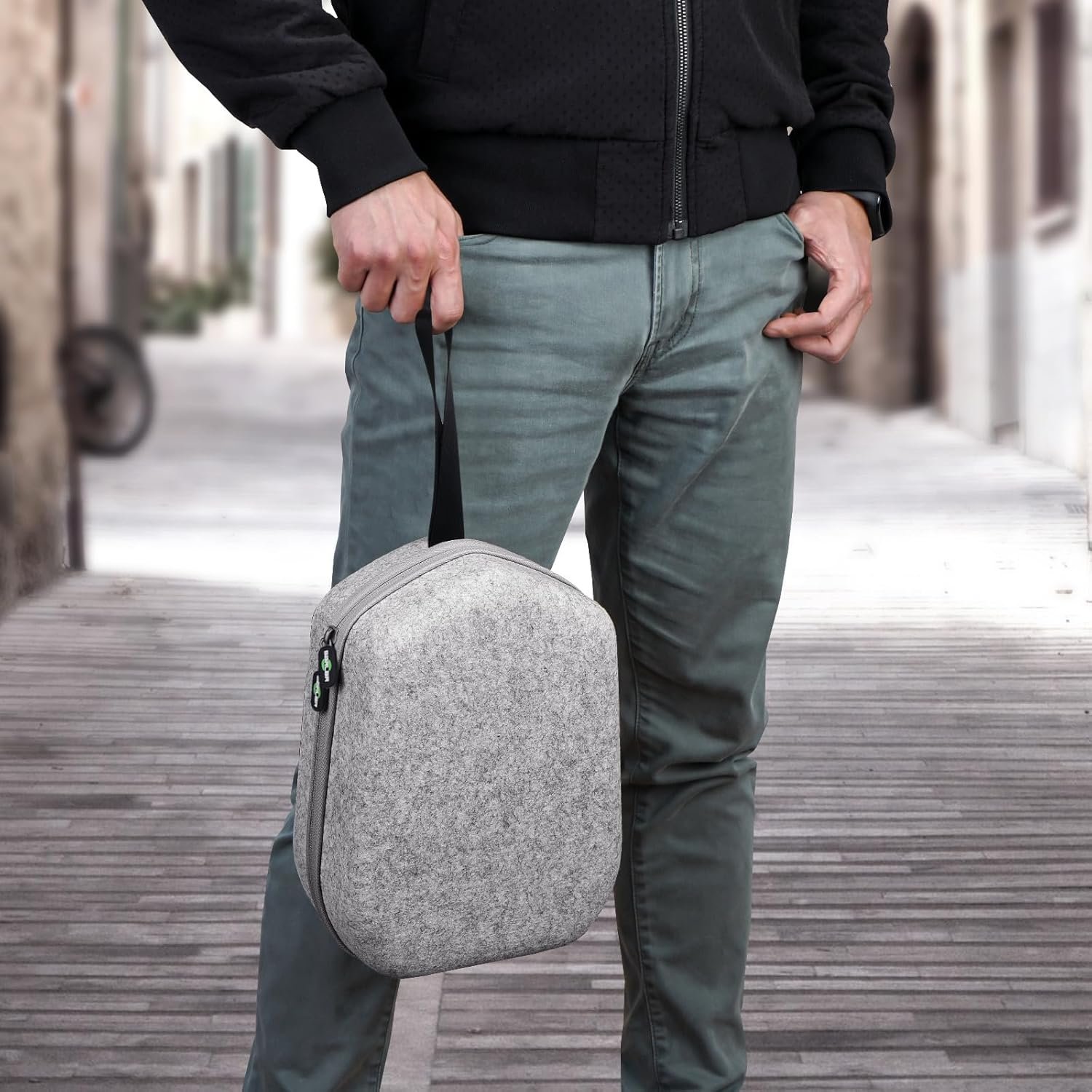 sarlar Hard Carrying Case Compatible with Meta Quest 3S/Quest 3/Oculus Quest 2/Vision Pro Official Original/Elite Strap VR Headset and Controller Accessories, Suitable for Travel and Home Storage - Image 6