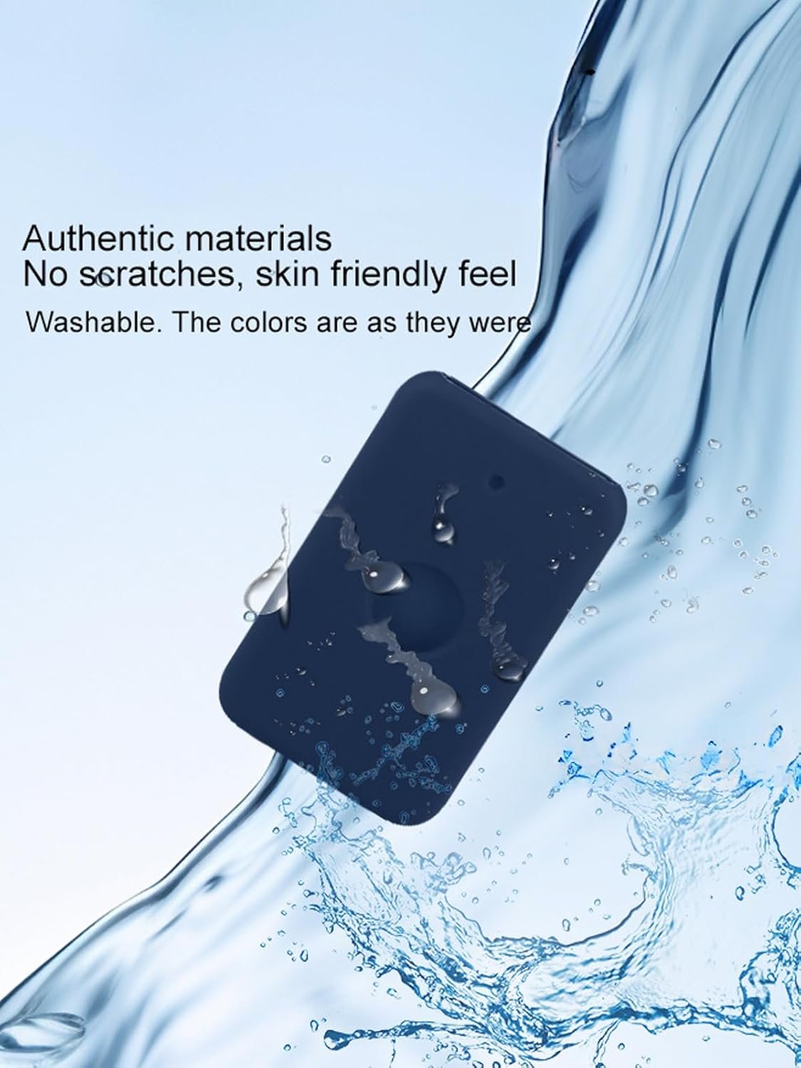 Case for Apple iPhone Air MagSafe Battery (Model: A3466), Kids-Friendly Soft Silicone Protective Cover, Shockproof (Light Blue) - Image 6