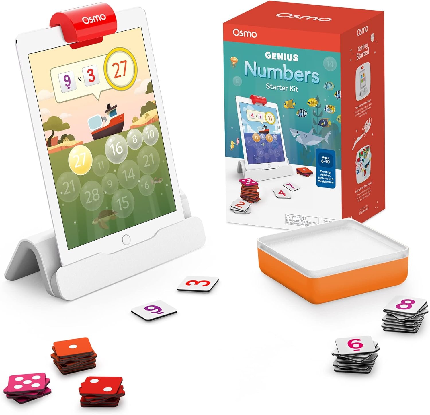 Osmo Genius Numbers Starter Kit 2021 for iPad Tablet