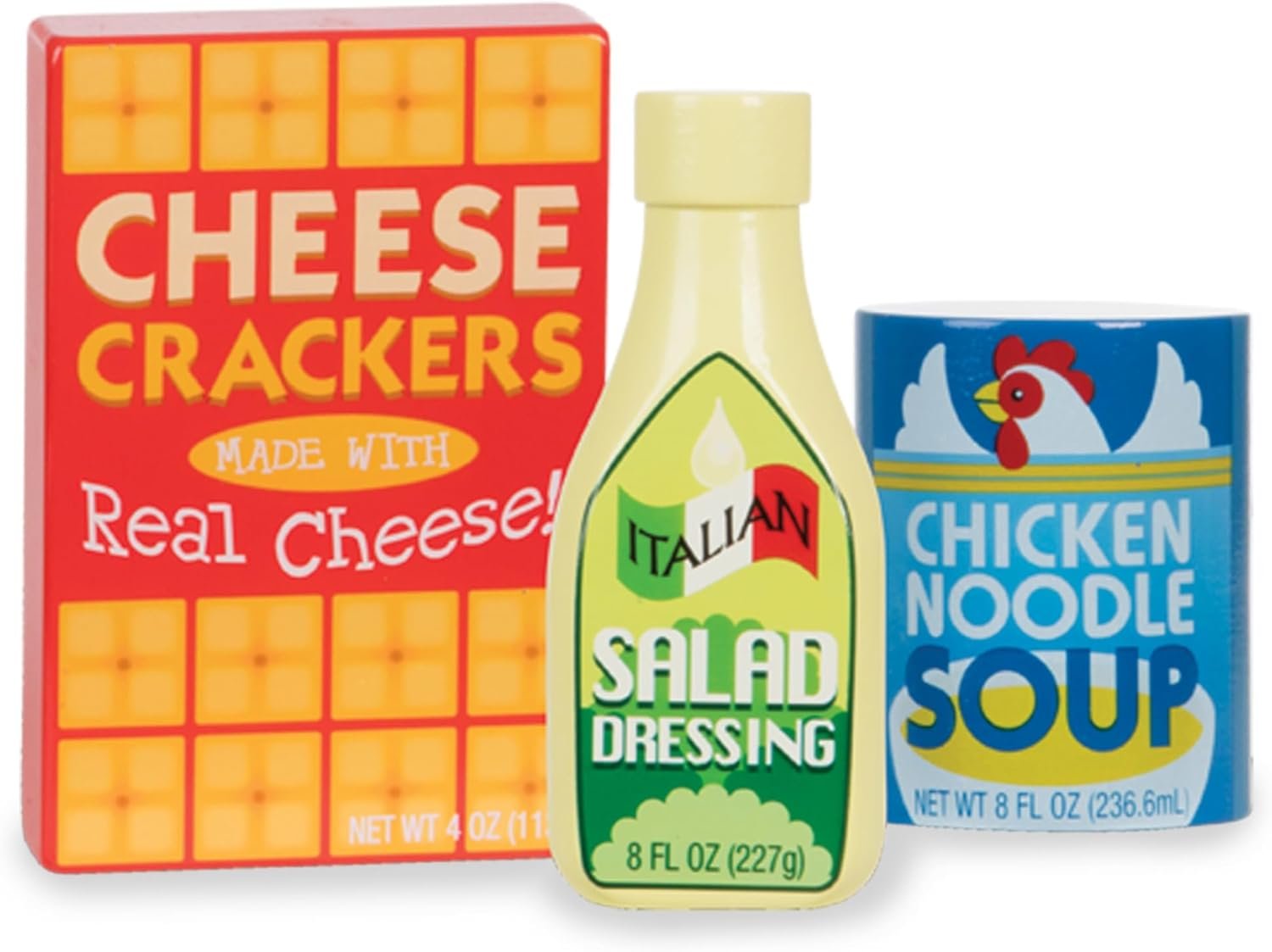 Melissa & Doug Wooden Pantry Products Play Food Set (9 pcs) - Image 9