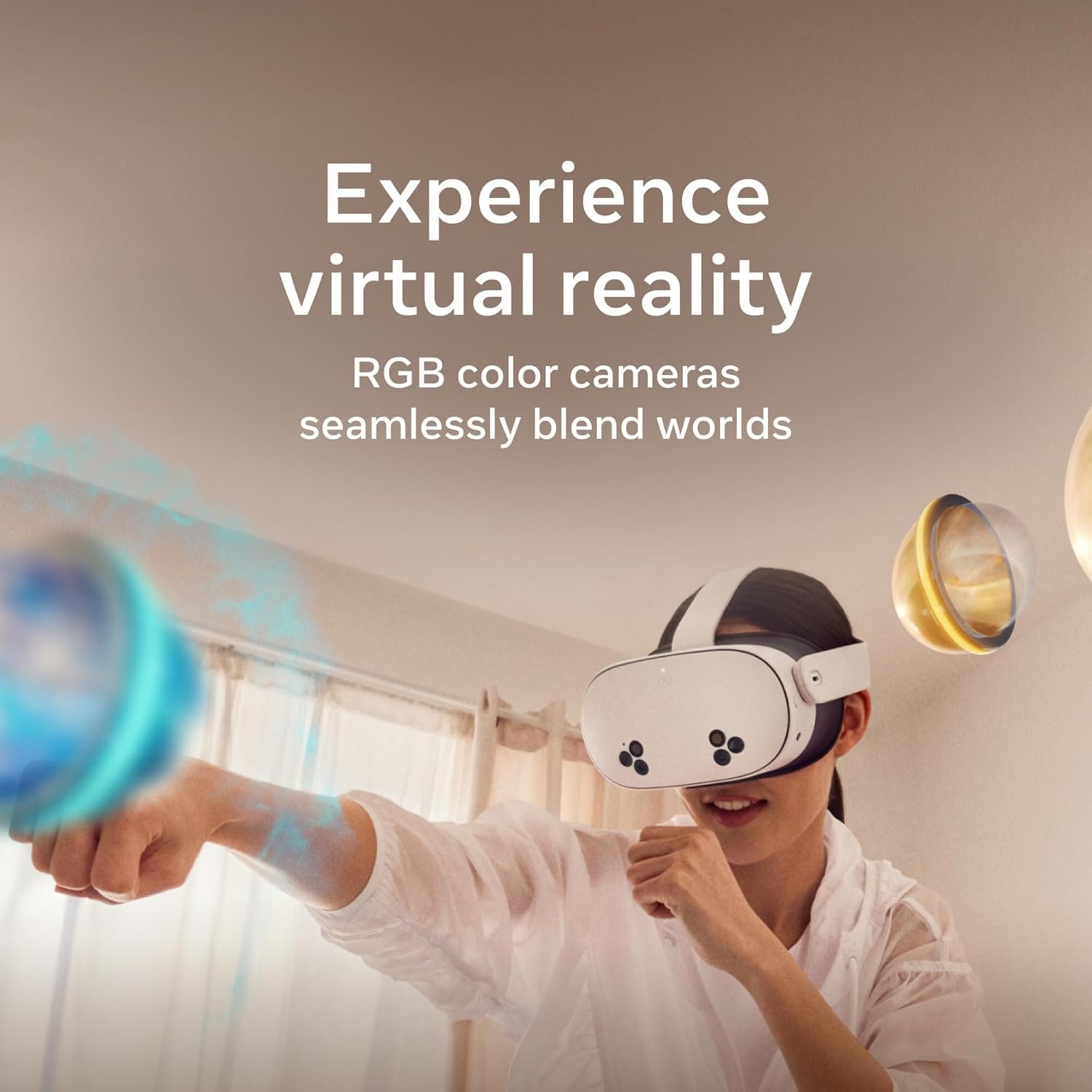 Meta Quest 3S 256GB | VR Headset — Thirty-Three Percent More Memory — 2X Graphical Processing Power — Virtual Reality Without Wires — Get Batman: Arkham Shadow Included Plus Access to 40+ Games - Image 5