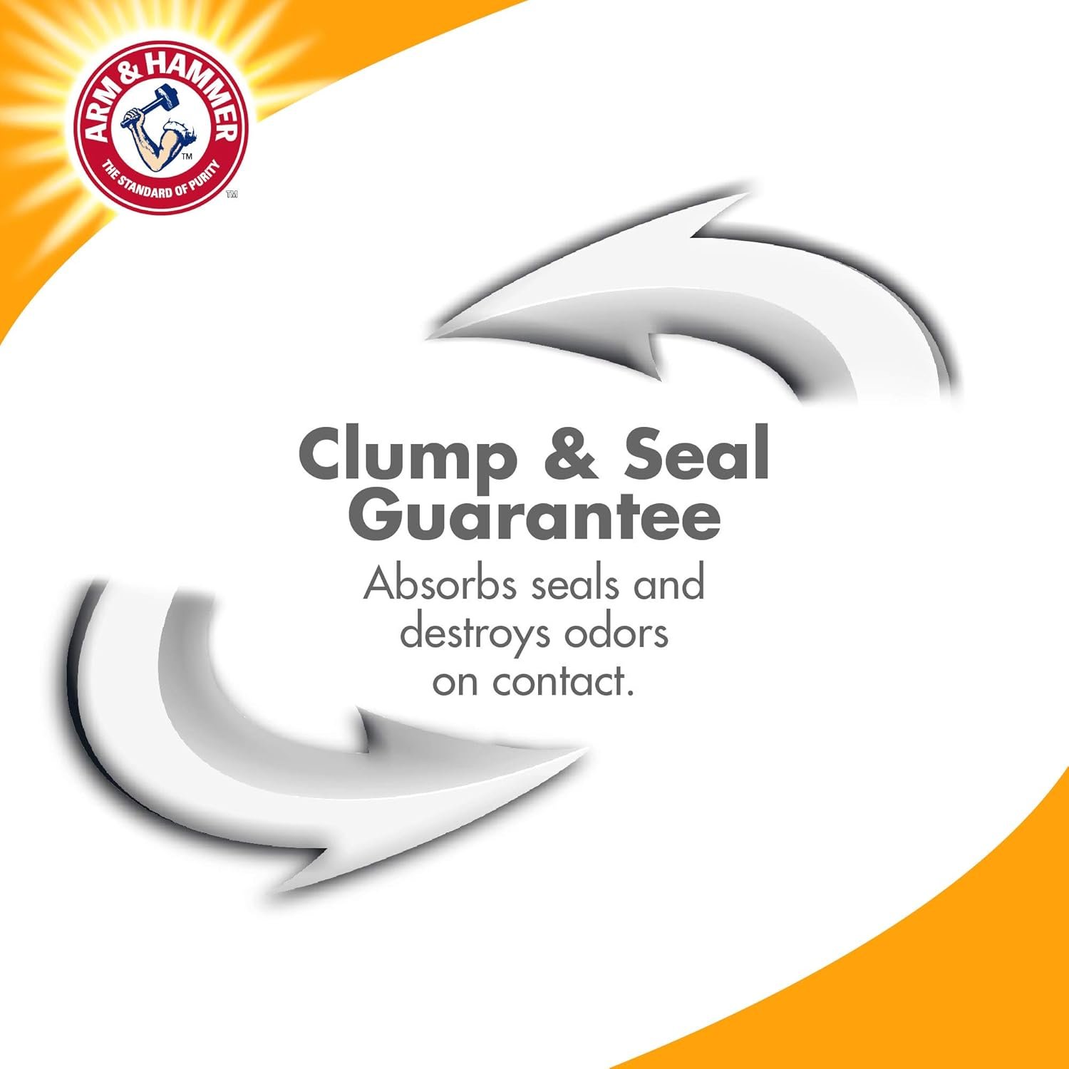 ARM & HAMMER Clump & Seal Cat Litter, Fresh Scent 14lb - Image 4