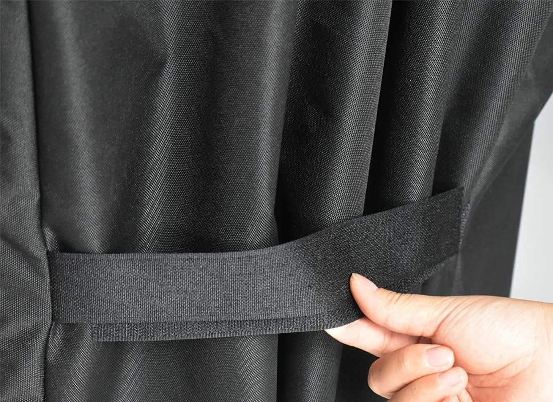 Mini Lustrous Grill Cover Compatible with Coleman Roadtrip Grill Model 285, LXE, LXX, and 225, Outdoor Waterproof Fade-Resistant Replacment Grill Cover, Black - Image 4