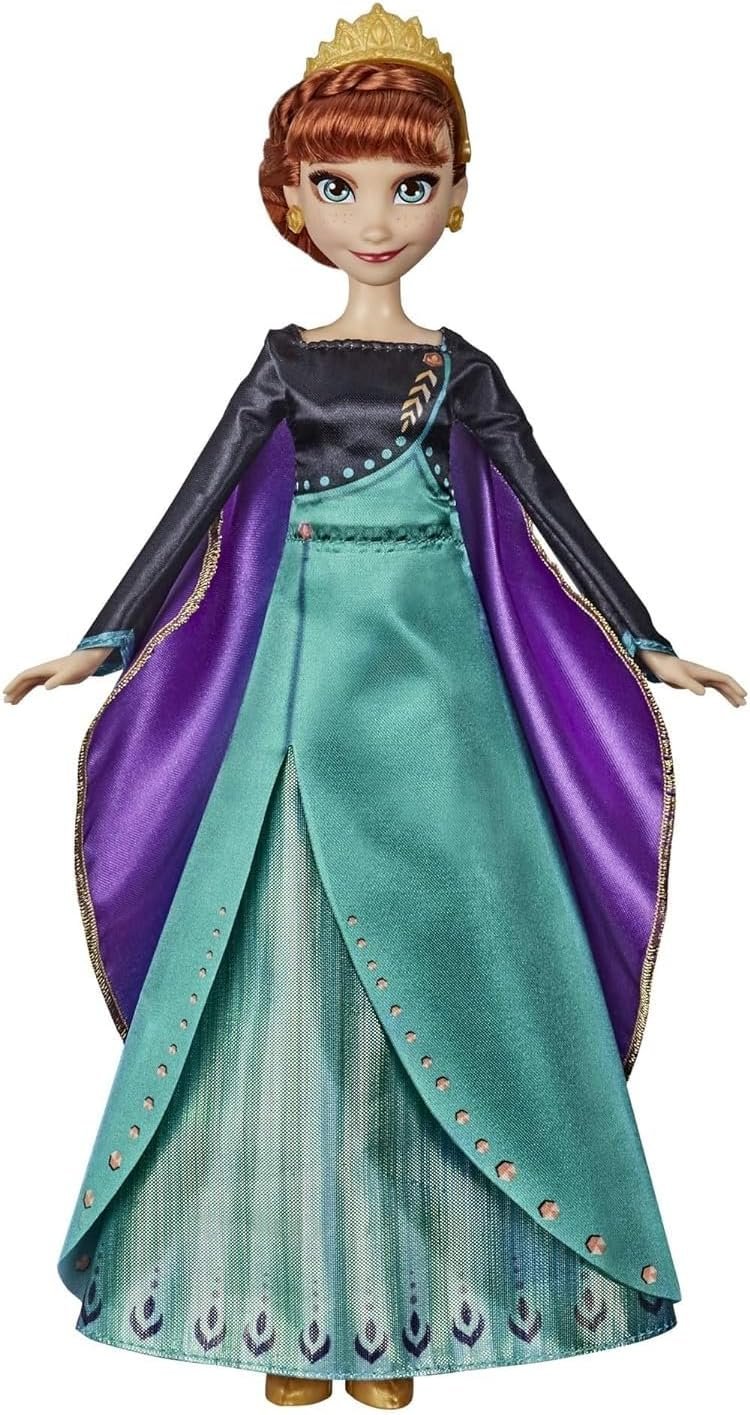 Disney Frozen Musical Adventure Anna Singing Doll, Sings Some Things Never Change Song from 2 Movie, Anna Toy for Kids