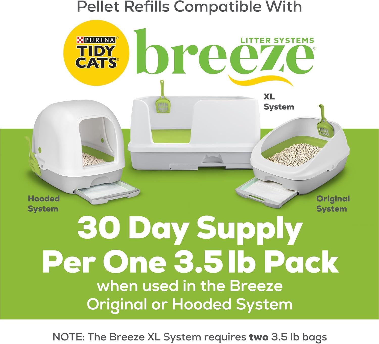 Purina Litter Tidy Cat Breeze Pellets, 3.5 lb, 2 Packs, Limited Edition - Image 7