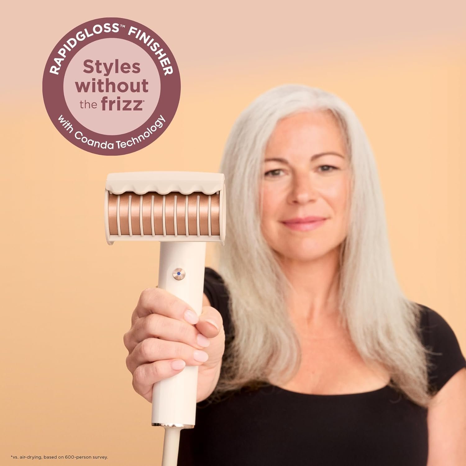 Shark Hair Dryer | SpeedStyle | No Heat Damage Hair Styling Tool | 3 Styling Tools Included | Portable & Powerful Blow Dryer | Best for Straight & Wavy Hair | Silk | HD331 - Image 13