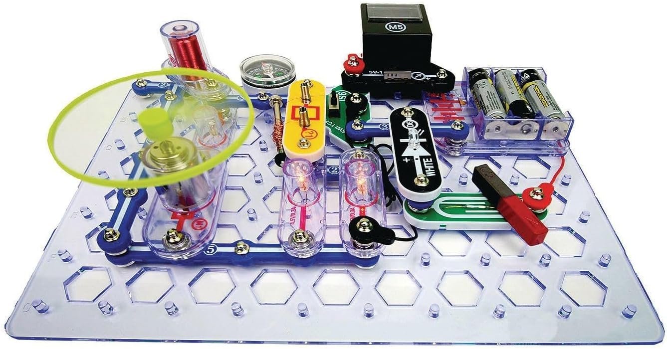 Snap Circuits STEM Electronics Discovery Kit | Explore Magnetism & Electronics | Ages 8+ | 85+ Hands-On Projects - Image 5