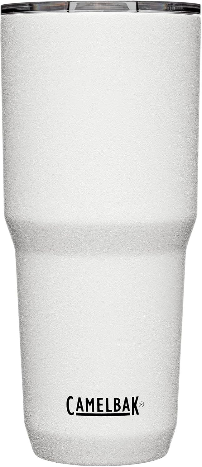 CamelBak Horizon 30oz Tumbler - Insulated Stainless Steel - Tri-Mode Lid - White