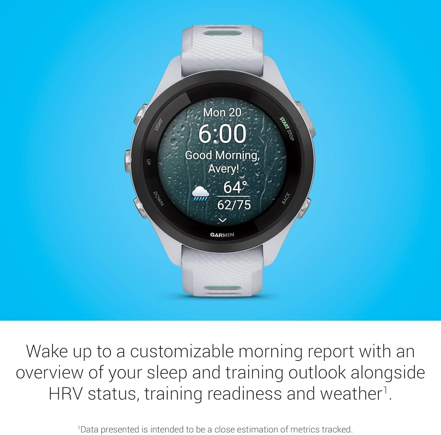 Garmin Forerunner 265S Running Smartwatch, Colorful AMOLED Display, Training Metrics and Recovery Insights, Whitestone and Neo Tropic - Image 5