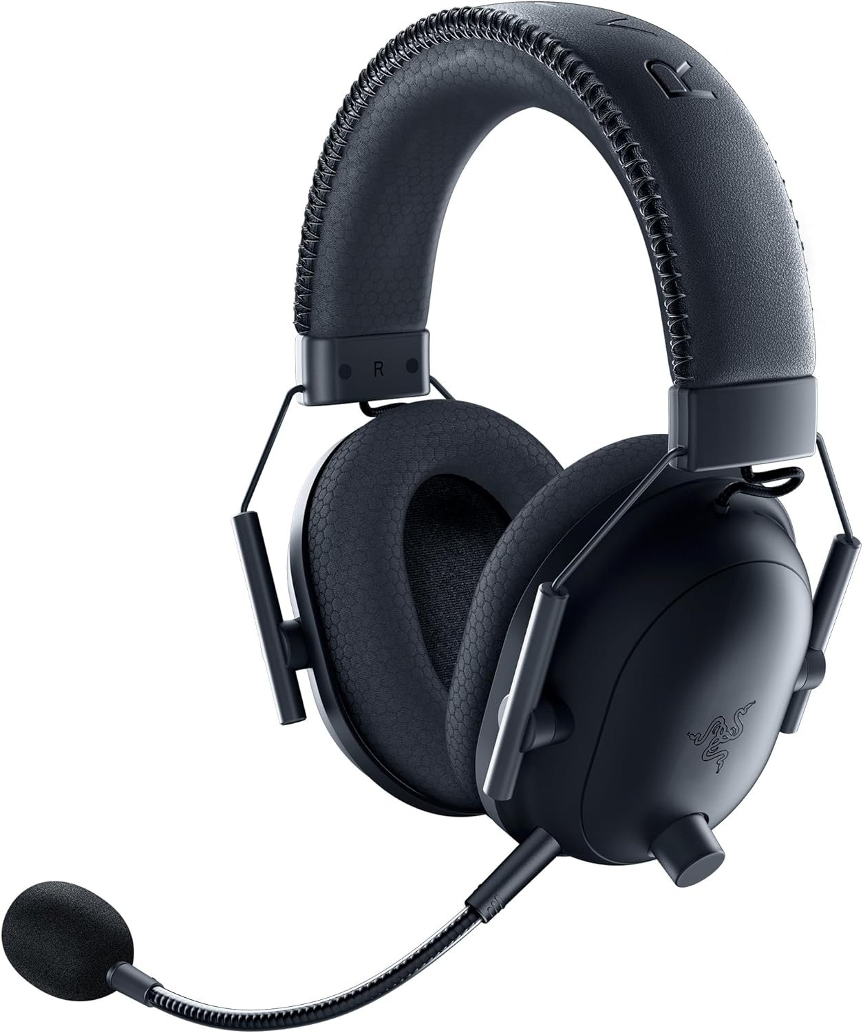 Razer BlackShark V2 Pro Wireless Gaming Headset: Super Wideband Mic - Pro Tuned FPS Profiles - 50mm Drivers - Plush Noise Isolating Earcups - 70 Hr Battery - Bluetooth - for PC, PS5, Switch 2 - Black - Image 8