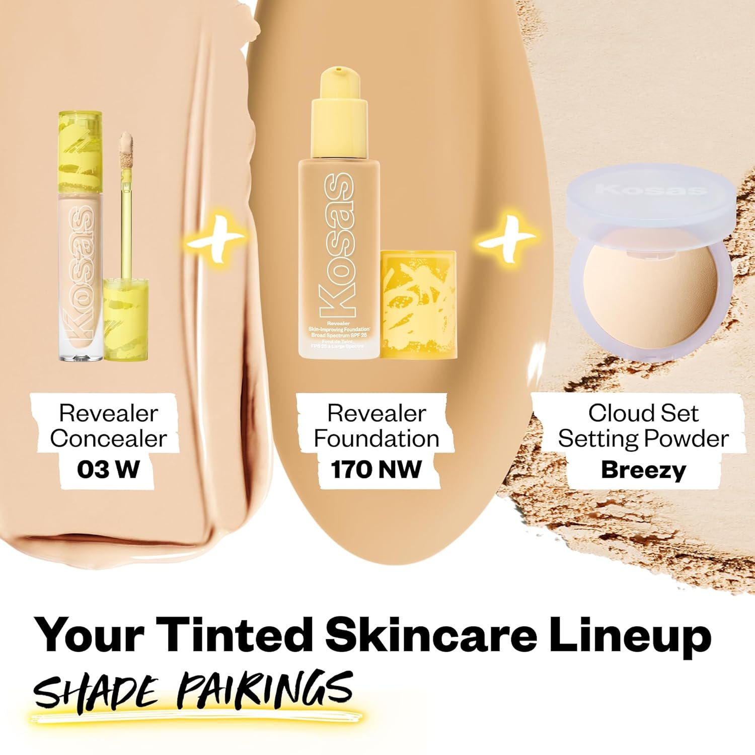 Kosas Revealer Concealer - Medium Coverage Makeup with Hyaluronic Acid, Conceals Dark Circles Under Eyes, Dark Spots and Blemishes + Brightens, Hydrates, Long-Lasting & Vegan,(Tone 03 W) - Image 7