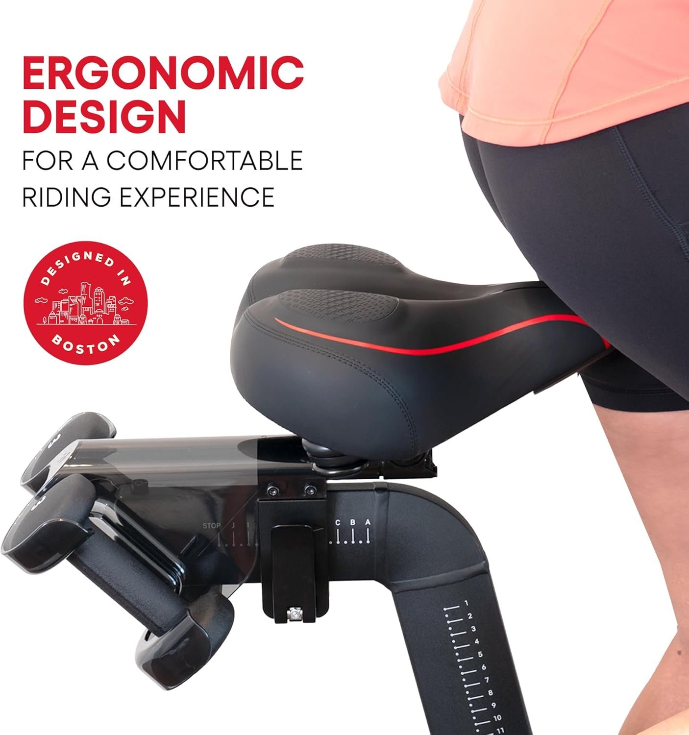 TrubliFit Replacement Seat for Peloton Bike or Peloton Bike Extra Wide - Image 4